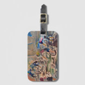 Gepäckmarke Gepäckanhänger (Vorderseite Vertikal)