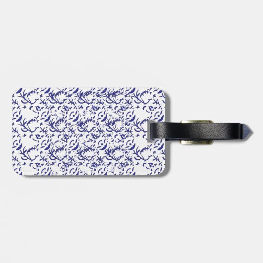 Gepäckmarke Gepäckanhänger (Rückseite horizontal)