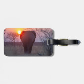 Gepäckmarke Gepäckanhänger (Rückseite horizontal)