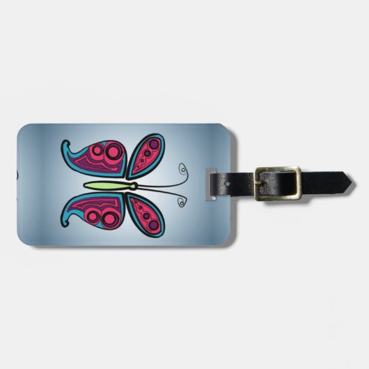 Gepäckmarke Gepäckanhänger (Vorderseite horizontal)