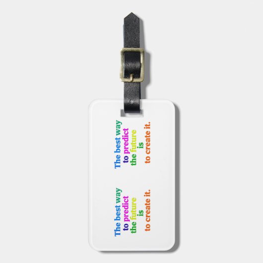 Gepäckmarke Gepäckanhänger (Vorderseite vertikal)