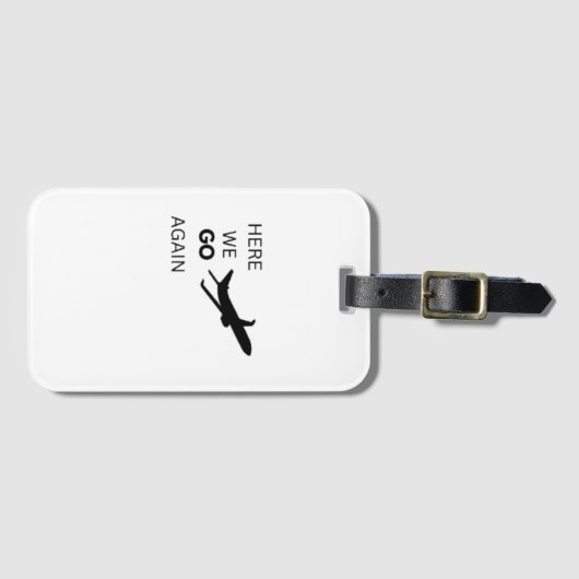 Gepäckmarke Gepäckanhänger (Vorderseite (Horizontal))