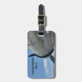 Gepäckmarke Gepäckanhänger (Vorderseite vertikal)