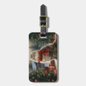 Gepäckmarke Gepäckanhänger (Vorderseite vertikal)