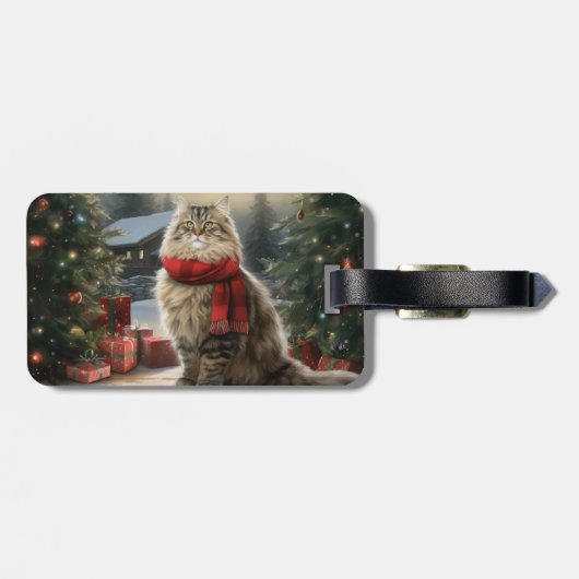 Gepäckmarke Gepäckanhänger (Rückseite horizontal)