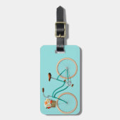 Gepäckmarke Gepäckanhänger (Vorderseite vertikal)