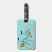 Gepäckmarke Gepäckanhänger (Rückseite vertikal)