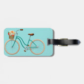 Gepäckmarke Gepäckanhänger (Rückseite horizontal)