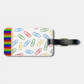 Gepäckmarke Gepäckanhänger (Rückseite horizontal)