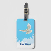 Gepäckmarke Gepäckanhänger (Vorderseite Vertikal)