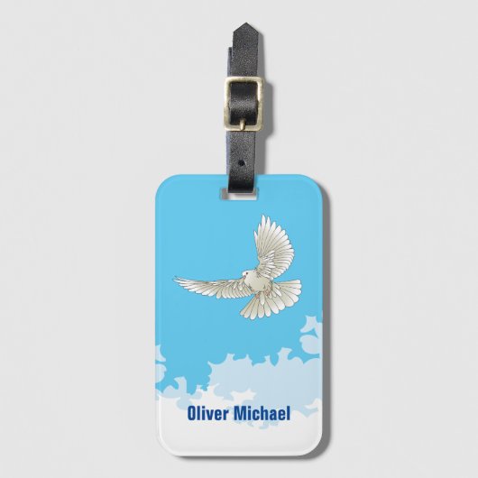 Gepäckmarke Gepäckanhänger (Vorderseite Vertikal)