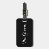 Gepäckmarke Gepäckanhänger (Vorderseite vertikal)