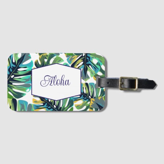 Gepäckmarke Gepäckanhänger (Vorderseite (Horizontal))