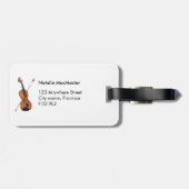 Gepäckmarke Gepäckanhänger (Rückseite horizontal)