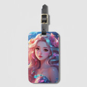 Gepäckmarke Gepäckanhänger (Vorderseite Vertikal)