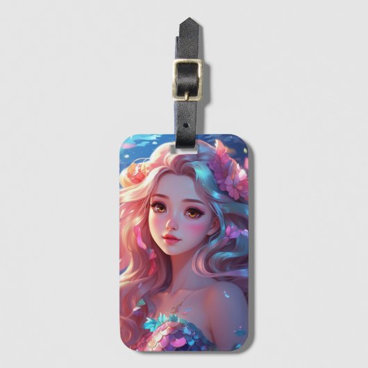 Gepäckmarke Gepäckanhänger (Vorderseite Vertikal)