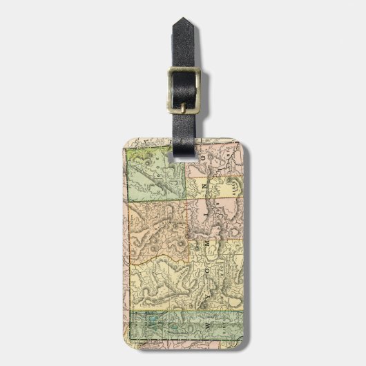 Gepäckmarke Gepäckanhänger (Vorderseite vertikal)