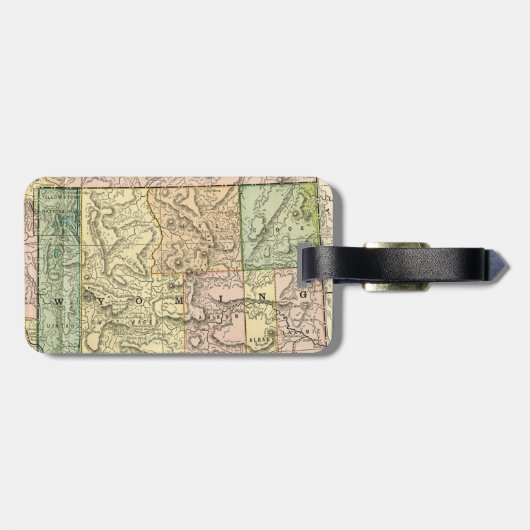 Gepäckmarke Gepäckanhänger (Rückseite horizontal)