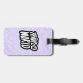 Gepäckmarke Gepäckanhänger (Rückseite horizontal)