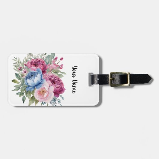 Gepäckmarke Gepäckanhänger (Vorderseite horizontal)