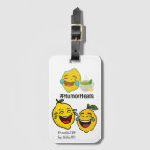 Gepäckmarke Gepäckanhänger (Vorderseite Vertikal)