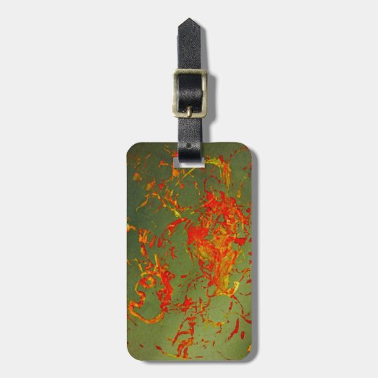 Gepäckmarke Gepäckanhänger (Vorderseite vertikal)