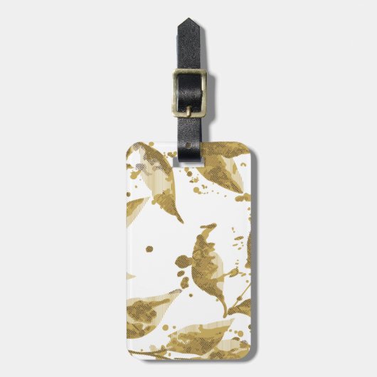 Gepäckmarke Gepäckanhänger (Vorderseite vertikal)