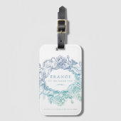 Gepäckmarke Gepäckanhänger (Vorderseite Vertikal)