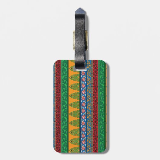 Gepäckmarke Gepäckanhänger (Rückseite vertikal)