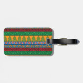 Gepäckmarke Gepäckanhänger (Rückseite horizontal)