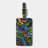 Gepäckmarke Gepäckanhänger (Vorderseite vertikal)