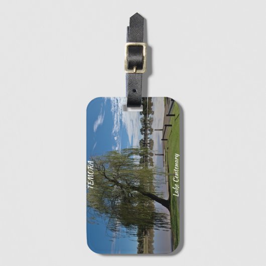 Gepäckmarke Gepäckanhänger (Vorderseite Vertikal)