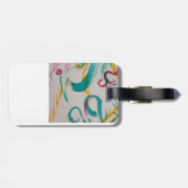 Gepäckmarke Gepäckanhänger (Rückseite horizontal)