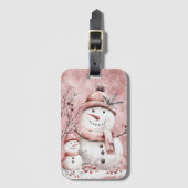 Gepäckmarke Gepäckanhänger (Vorderseite Vertikal)