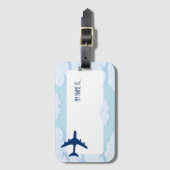 Gepäckmarke Gepäckanhänger (Vorderseite Vertikal)