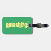 Gepäckmarke Gepäckanhänger (Rückseite horizontal)