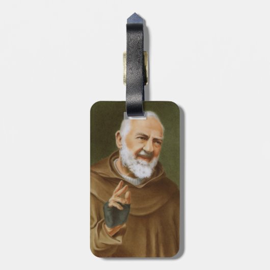 Gepäckmarke Gepäckanhänger (Rückseite vertikal)