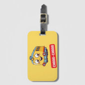 Gepäckmarke Gepäckanhänger (Vorderseite Vertikal)