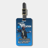 Gepäckmarke Gepäckanhänger (Vorderseite vertikal)