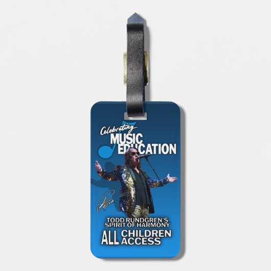 Gepäckmarke Gepäckanhänger (Rückseite vertikal)