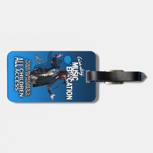 Gepäckmarke Gepäckanhänger (Rückseite horizontal)