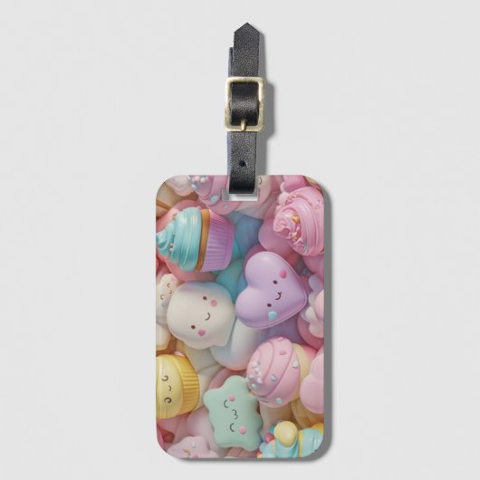 Gepäckmarke Gepäckanhänger (Vorderseite Vertikal)