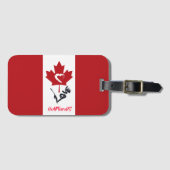 Gepäckmarke Gepäckanhänger (Vorderseite (Horizontal))