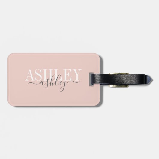 Gepäckmarke Gepäckanhänger (Rückseite horizontal)