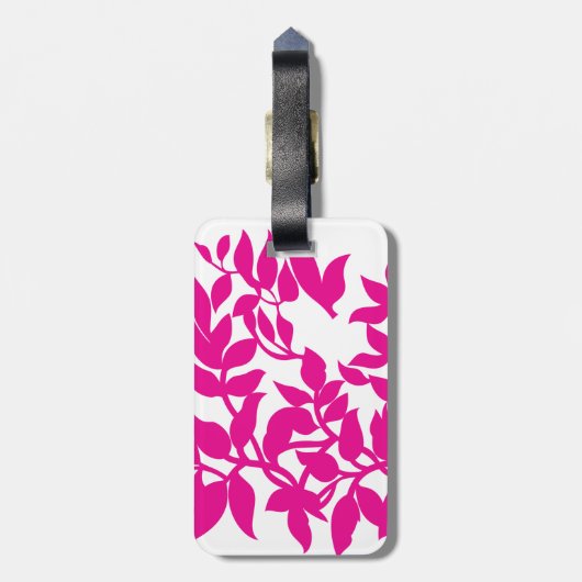 Gepäckmarke Gepäckanhänger (Rückseite vertikal)