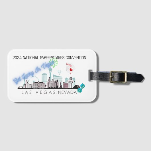 Gepäckmarke Gepäckanhänger (Vorderseite (Horizontal))