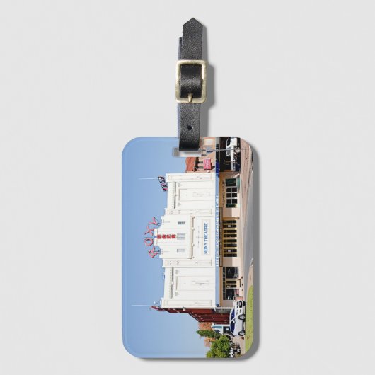 Gepäckmarke Gepäckanhänger (Vorderseite Vertikal)