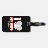 Gepäckmarke Gepäckanhänger (Rückseite horizontal)