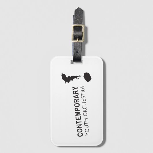 Gepäckmarke Gepäckanhänger (Vorderseite Vertikal)