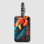 Gepäckmarke Gepäckanhänger (Vorderseite Vertikal)